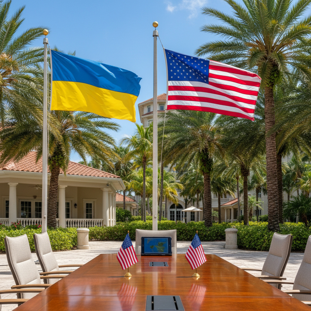 Зеленский провел переговоры о завершении войны во Флориде
