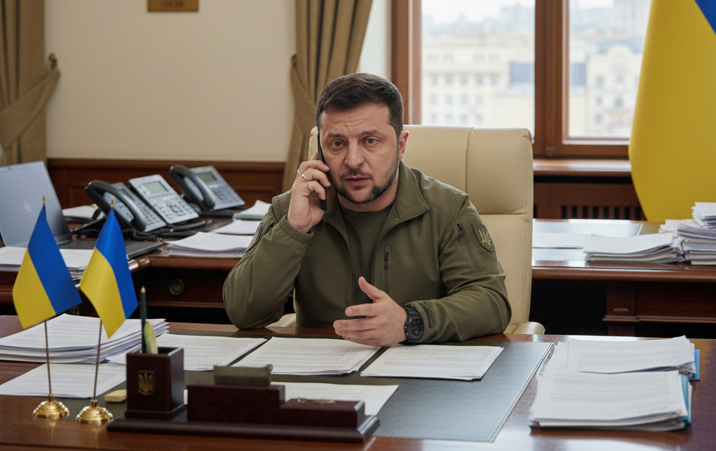 Зеленский заявил о подготовке визита американской делегации на Украину и возможной поездке в Москву