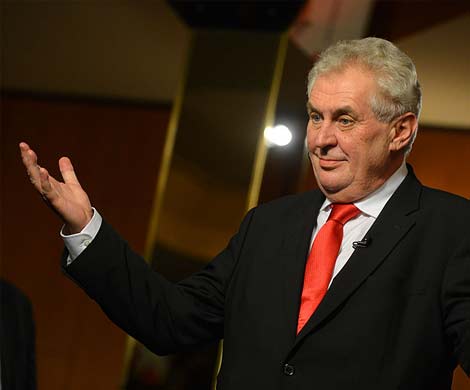Земан не верит в агрессию России против Прибалтики
