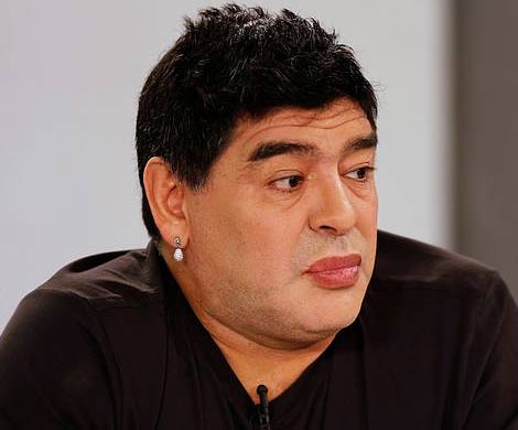 Женственный имидж Диего Марадоны шокировал поклонников