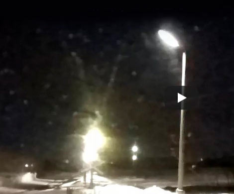 Жители Коми сняли на видео странный НЛО в небе над Воркутой