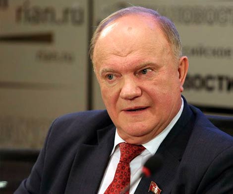 Зюганов против переноса выборов в Госдуму