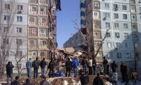 Взрыв разрушил дом