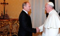 Понтифик принял президента России