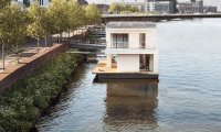 Английская строительная компания представила проект автономного плавучего дома