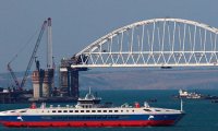 Арка Крымского моста поднята на проектную высоту‍