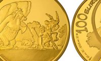 Астерикс и Обеликс были увековечены на монетах
