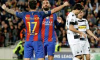 "Барселона" разгромила менхенгладбахскую "Боруссию"