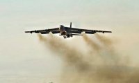 Бомбардировщик B-52Н ВВС США сгорел из-за птицы‍