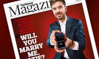 Британец сделал своей девушке предложение с обложки Observer Magazine