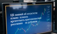 ЦБ заявил об отсутствии планов ограничивать криптокошельки россиян за рубежом