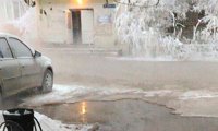 ЧП в Тюмени: двор в Заречном заливает кипятком