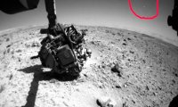 Curiosity заснял астероиды в ночном небе Марса 