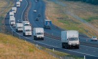 Еще 16 "КАМАЗов" с гуманитарной помощью из России подъехали к украинской границе