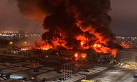 Гипермаркет OBI в Химках сгорел дотла. Погиб охранник
