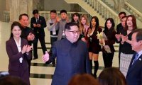 Глава КНДР посетил концерт музыкантов из Южной Кореи