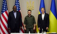 Госсекретарь и министр обороны США встретились с Зеленским в Киеве