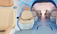 Hyperloop One представила интерьер пассажирской капсулы вакуумного поезда‍