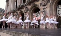«Культура в опасности»: балерины парижской оперы присоеденились к акциям протеста против пенсионной реформы