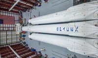 Маск впервые показал ракету Falcon Heavy‍