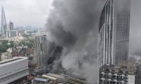 На юго-востоке Лондона вспыхнул сильный пожар