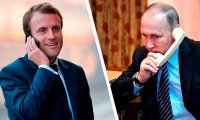 Напряженный обмен мнениями между Макроном и Путиным перед вторжением на Украину