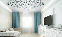 Натяжные потолки вытесняют традиционные