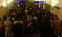 Неисправность оборудования метро в Петербурге вызвала коллапс на синей ветке‍