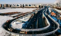 Новая эстакада в Москве соединила две хорды