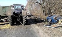 Под Курском в ДТП с трактором погибли два человека
