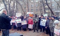 Протестующие в Кунцево опять разбили палаточный городок
