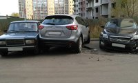 Пьяный водитель протаранил 15 припаркованных автомобилей в Воронеже