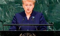 Российская делегация в ООН отказалась заслушивать президента Литвы