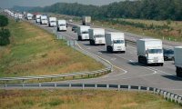 Сегодня на Украину отправится новый гуманитарный конвой