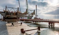 Строители отчитались об успехах в строительстве Крымского моста