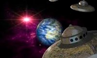 Три огромных корабля пришельцев стремительно приближаются к Земле