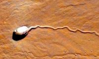 Уфологи нашли на Марсе гигантский сперматозоид