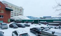 В центре Барнаула обрушился купол спорткомплекса «Эланс»