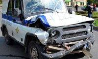 В Череповце в ДТП с полицейским УАЗом пострадал ребенок