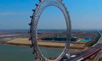 В Китае будет работать первое в мире колесо обозрения без спиц
