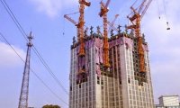 В Китае небоскреб был построен за 19 дней