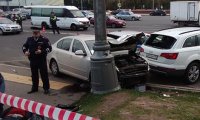 В крупном ДТП на Кутузовском проспекте погиб полицейский
