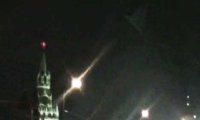 В Москве над Кремлем сняли появление НЛО