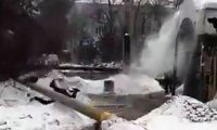 В Подмосковье фонарный столб упал на 75-летнюю женщину‍