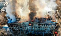 В пожаре в центре Одессы пострадали 26 человек. В городе объявлен двухдневный траур