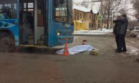 В Самаре автобус насмерть сбил пенсионерку
