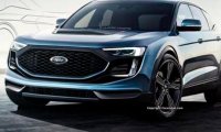 В сети засветился электрокроссовер Ford Mach 1