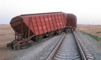 Сход вагонов на перегоне в Иркутской области произошел из-за дефекта деталей украинского производства