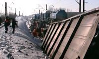 В Свердловской области с рельсов сошли семь вагонов с углем‍