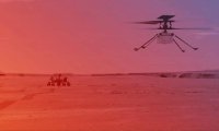 Вертолет NASA Ingenuity совершил первый исторический полет на Марсе